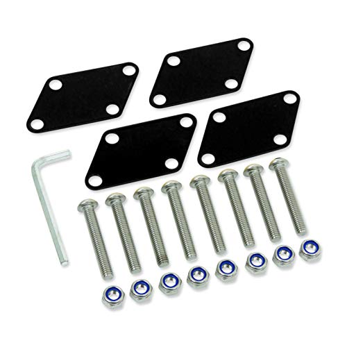 Suspenz Marine Grade (Mg) SUP Expansion Plates Black, Small Cover