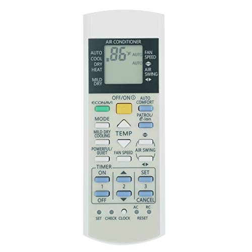 Rcecaoshan Replacement For Panasonic Air Conditioner Remote Control A75C2913 Cwa75C2913 #TOP4
