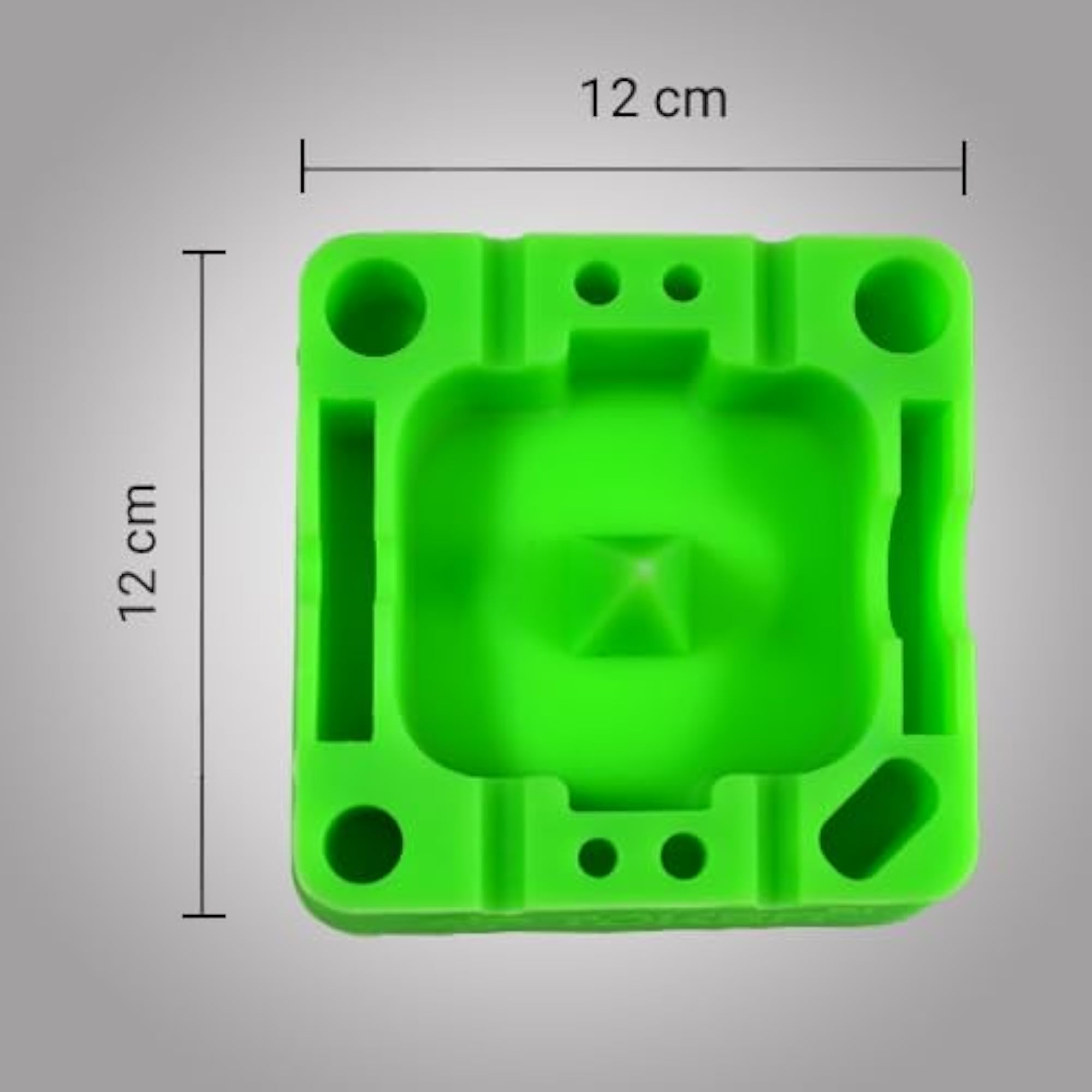 Eco-Friendly Silicone Ashtray with Compartment