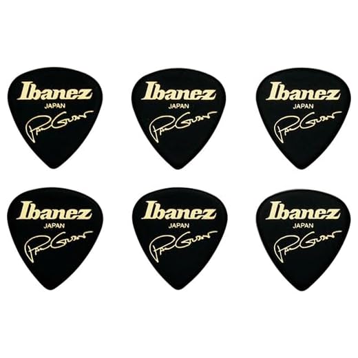 Ibanez B1000PG-BK - Púa (metal, paquete de 6 uds.)