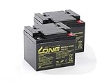 Kein Originalakku Akku kompatibel Invacare Orion 10 km/h 24V 2x 12V 50Ah Elektromobil AGM Blei
