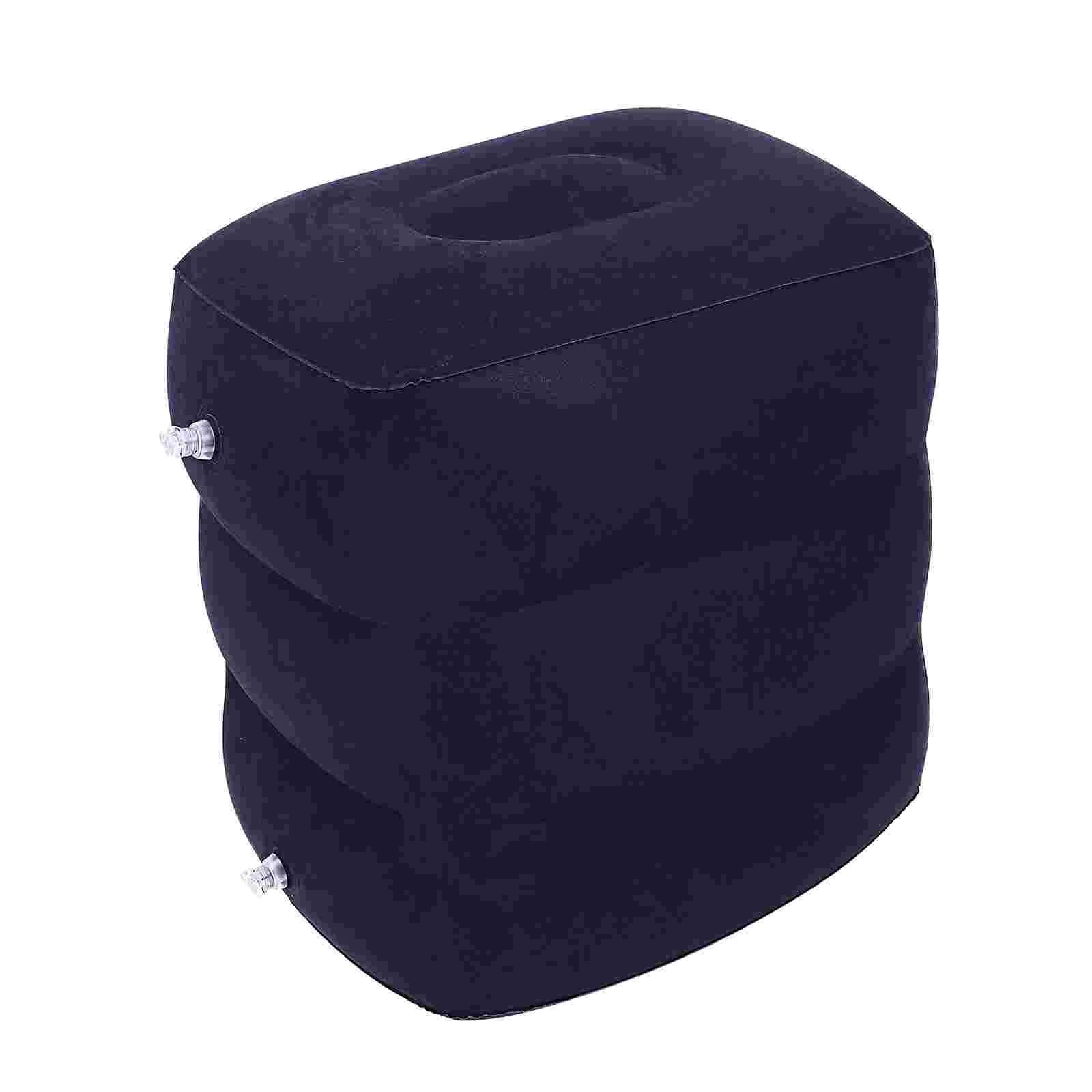 Colchoneta inflable for sofá de trabajo, almohadas, reposapiés viaje for coche, esponja, avión
