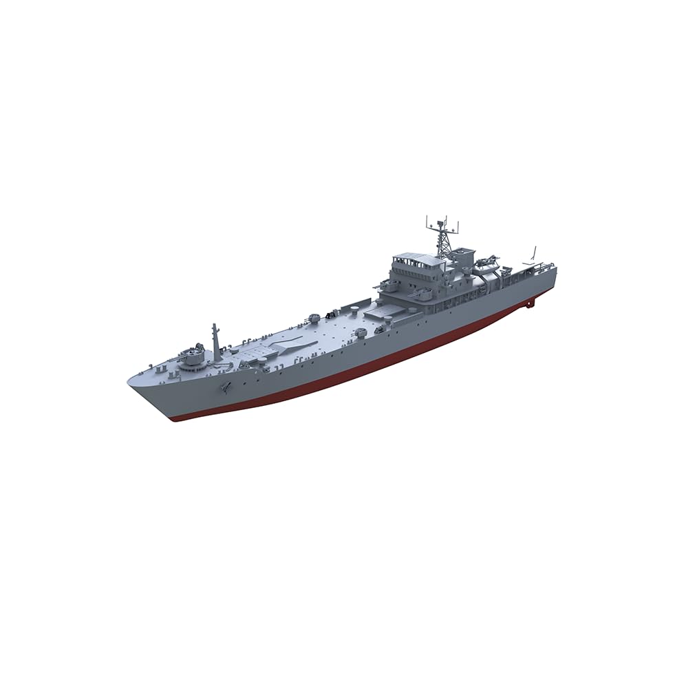 MRY-SFW LFC144191S 1/144 Modello Militare Nave Da Sbarco Carri Cinese Versione Scafo Completo 1 Pezzo