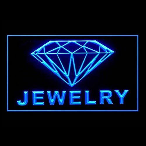 200040 Jewelry Diamond Present Women Ring Pearl Display LED Light Neon Sign