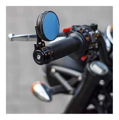 Cero ángulos muertos con el espejo retrovisor moto pequeño y adaptable 5