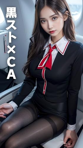 黒スト×CA Vol.4【AIグラビア写真集】