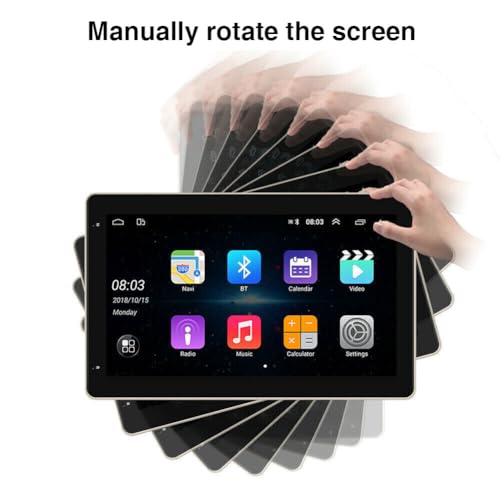 ikasus Rádio estéreo de carro duplo universal de 2 + 32 GB, Android 13, sem fio, CarPlay, Android Au