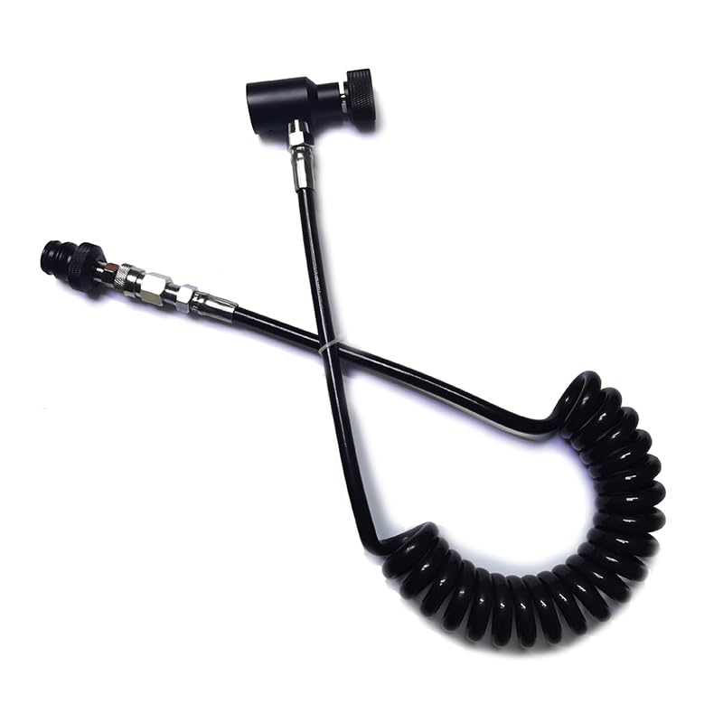 Aopkeo Paintball Marker Airsoft PCP Remote Coil Hose Line 100