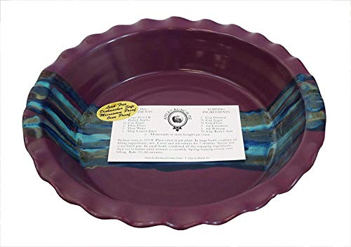 Clay in Motion Pie Plate (Purple Passion)