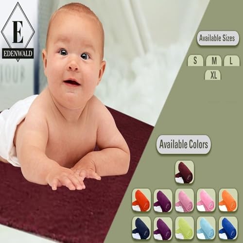 Image of Crib Mattress Protector Dry Sheet, Waterproof Bed Protector Sheets, Reusable Rubber Sheets for Children, Adults & Pet, Leak Proof Mats for Home, Outdoor & Travel (Medium 30 inchx40 inch) (Orange)