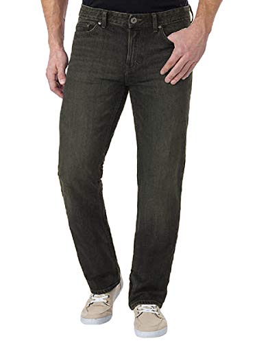 Calvin Klein Men's Straight Leg Jean (Metal, 40 x 32)