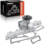 Frankberg Pompe À Eau de Voiture Compatible avec Thema 834 2850 V6 i.e Croma 154 2500 V6 164 164 2.0 V6 Turbo 164 164 3.0 24V Q4 164 164 3.0 V6 Remplacer# 60555348,60555347