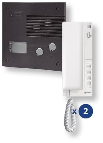 Golmar 11242024B K-202 GRF Kit de Audio de 2 Líneas