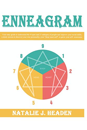 Enneagram: Your easy guide to understand the 9 types and 27 subtypes of people and improve your social skills; a study system to discover your true personality, your "deep inner-self"
