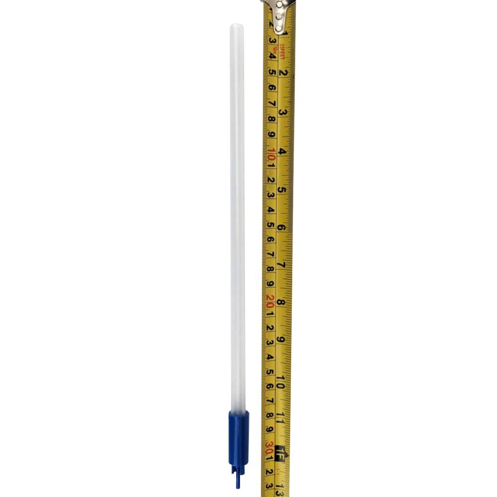 1-teiliges Set for Abfüllen von selbstgebrauten Bierflaschen mit gefederter Spitze, 100 cm Schlauch und Zapfhahn – PP und Silikon in Lebensmittelqualität(Blue)