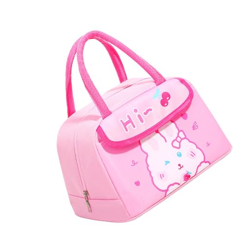 Haodream Borsa per Pranzo isolata in Cartone Animato con Tessuto...