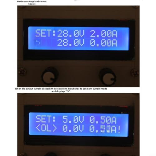 Module d'alimentation CC évite les surcharges sur vos projets de bricolage avec voltmètre 2A