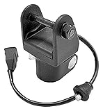 Elektrische Kontaktierung innerhalb des Rohrstutzens über eine Steckdose nach DIN 72 591