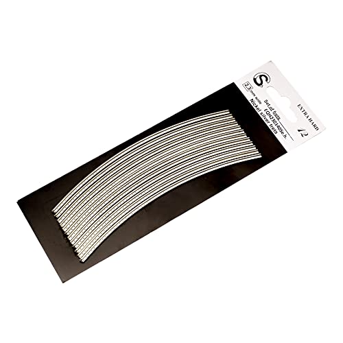 Sintoms Fret Wire Set for Modern Fender Strat Tele USA Les Paul PRS Electric Guitar,2.3mm Medium Size Nickel Silver Extra Hard