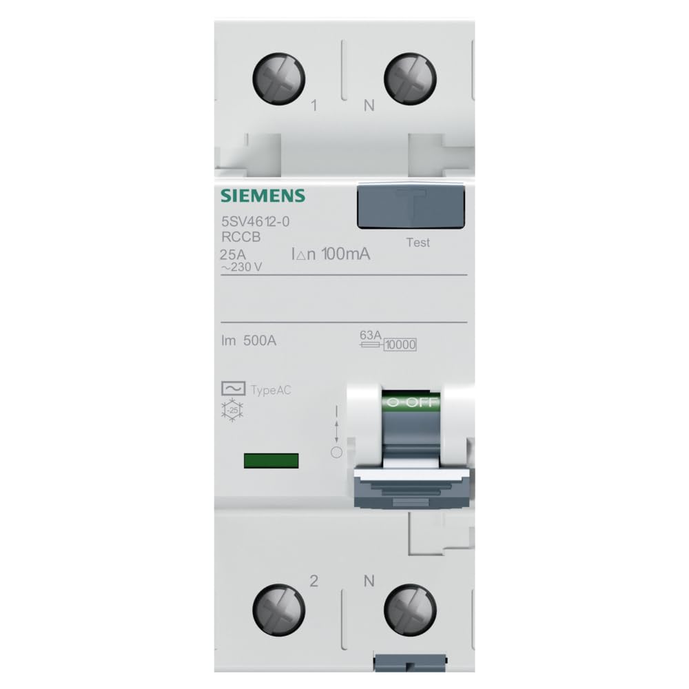 Interrupteur différentiel classe AC 25A 300mA 2 poles 70mm électricité