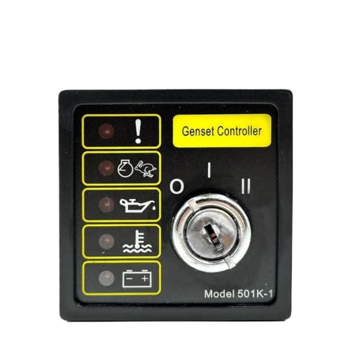 Llave manual DSE501K panel de control industrial para arranque de motor y generador