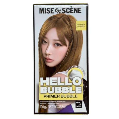 Hello Bubble Hair Color Dye Set, Product of Korea - Pack of 1 (Primer Bubble)