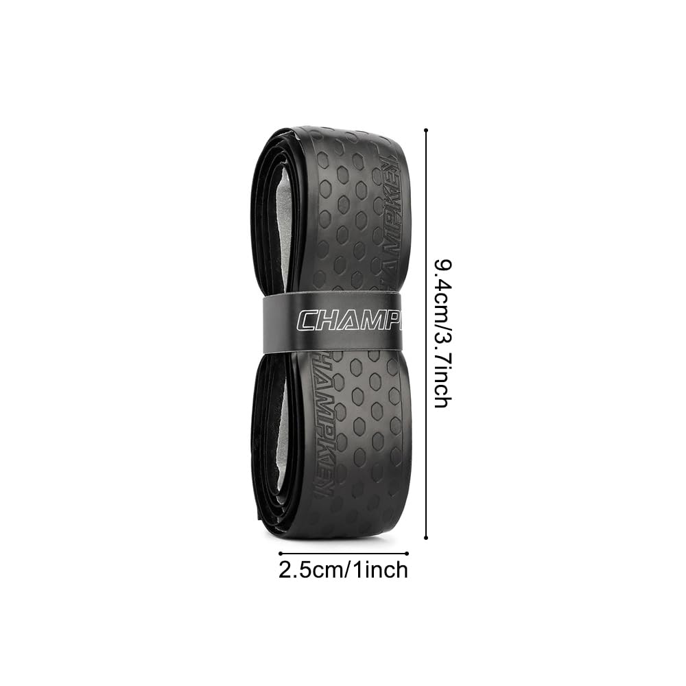 MiOYOOW 2 nastri antiscivolo per mazze da baseball, 1,75 mm, per mazze da baseball, tennis, softball, hockey su ghiaccio, mazze da golf