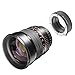 Produktbild Walimex pro 85mm F1.4 Plus Adapter für Sony E Mount  Set aus Objektiv Plus Adapter, lichtstarkes Portraitobjektiv für Vollformat und APS-C, Innenfokus, für Portrait und Reise