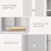 Large Cat Litter Box Enclosure for Automatic Litter Boxes,Hidden Litter Box Furniture with Shelves for Dog Proof,Charging Station,Modern Cat House with Scratching Post,End Table