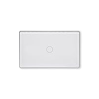 Vista 38 de Zigbee Smart Switch - Cable neutro necesario Zigbee Hub, interruptor de pared de 3 botones de una sola banda, 110-220 V 50/60 Hz, 2.4 GHz, funciona