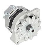 Replacement Alternator - Style Without Pulley (13143) fits John Deere 4440 AR87205 New