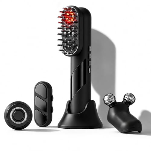 SURGIA 4-in-1 �X�}�[�g�r���[�e�B�[�R�[�� EMS����� �X�J���v�}�b�T�[�W���[ ���b�h���C�g���� �������w�b�h ���� �� �� �{�f�B�P�A�Ή� �[�d�� �|�[�^�u�����e�f�o�C�X