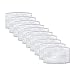 Ball of Foot Cushions for Women High Heel-4 Pairs (8 Pieces)-Soft Gel Insole Metatarsal Pads Shoe Inserts - Mortons Neuroma Callus Metatarsal Foot Pain Relief Bunion Forefoot Cushioning (Transparent)