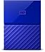 Produktbild WD My Passport 3TB Portable Hard Drive and Auto Backup Software for PC, Xbox One and PlayStation4 - Blue