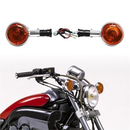Clignotant de moto pour Yamaha XVS400 finition chrome durable - 7