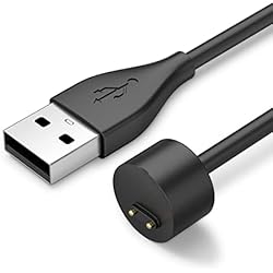 Cargador Mi Band 5 Amazon Mugust Cargador para Xiaomi Mi Band 6 / Xiaomi Mi Band 5 / Xiaomi Mi Band 7,Magnética Repuesto Cable de Carga USB para Mi Band 7 Mi Band 6 Mi Band 5(50cm)