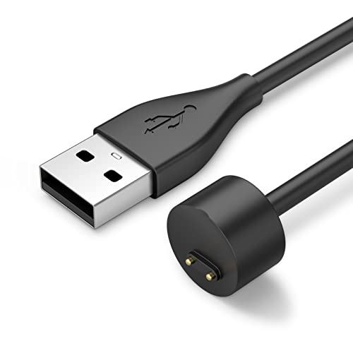 Mugust Carregador para Xiaomi Mi Band 6 / Xiaomi Mi Band 5 / Xiaomi Mi Band 7, Magnética substituição cabo de carregamento USB para Mi Band 7 Mi Band 6 Mi Band 5 (50 cm)