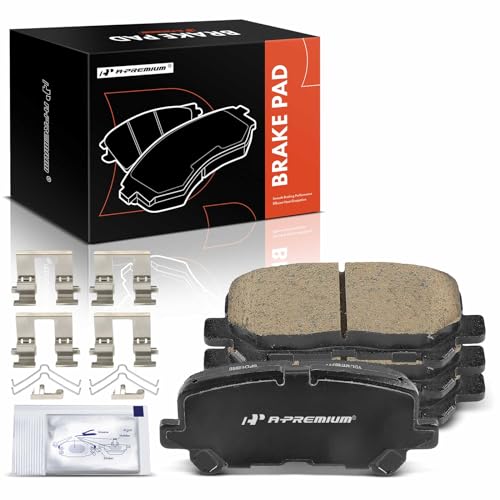 A-Premium Rear Ceramic Disc Brake Pads Set Compatible with Honda Odyssey 2011-2017, Pilot 2009-2015 & Acura MDX 2007-2013, ZDX 2010-2013, 4 Pcs by A-premium - Used condition - CA$27.80