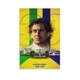 F1-Poster Ayrton-Senna Formel 1-Fahrer (6) Kunstwerke 