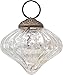 Luna Bazaar Silver Lucy Large Mercury Glass Ornament