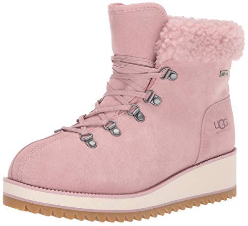 UGG W Birch Lace-Up Shearling, Stivaletti Donna