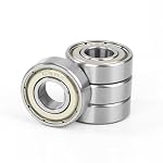 Jesustree – 4 Stück 698ZZ Kugellager 8x19x6mm Chromstahl und Vorgeschmie