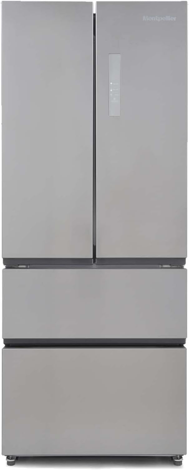 Montpellier 396 Litre American Fridge Freezer - Inox