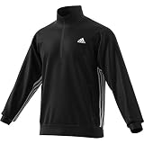 Adidas M Mh 3s 1/2 Zip Sudadera, Hombre, Black, S