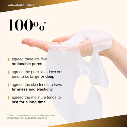 Image of ANUA Ceramide Barrier Collagen Mask, Glow Up, Elasticity Hydrogel Face mask, Moisture Barrier Repair for Glass Skin, 24H Deep Hydration Lasting, KPop Demon Hunters, Korean Skincare (4ea)