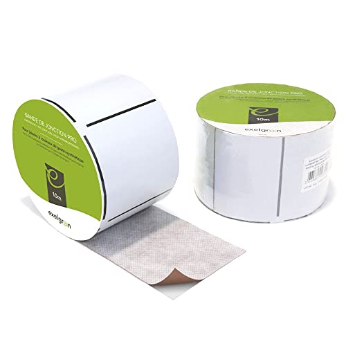Exelgreen - Bande de jonction préencollée - 10m - Fixation Forte Cover
