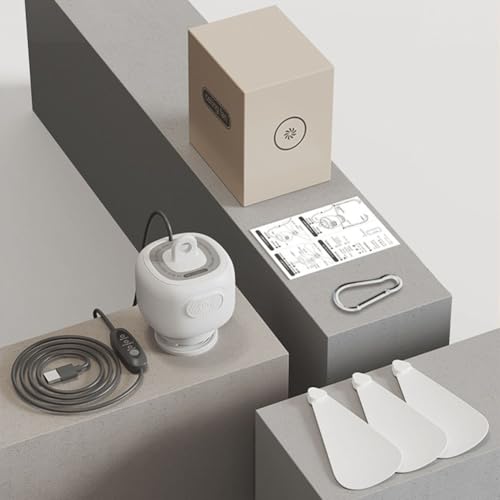 Ventilateur de refroidissement compact USB portable pour extérieur et tente - 5