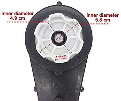 Weelye 24V 30000Rpm Gearbox, 24V Dc Motor For Kids Ride On Car Suv Parts, Electric Motor With Gear Box 24 Volt High Torque Motor Match Children Ride On Toys Accessories #TOP1