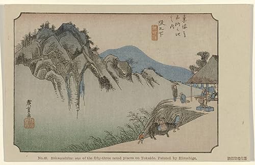 Lienzo famoso de Hiroshige Utagawa para decoración de salones elegantes