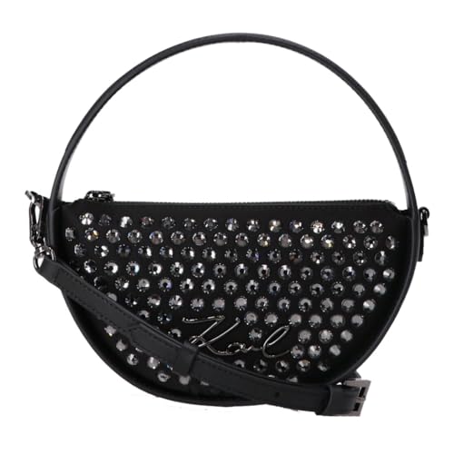 Sac rond KARL LAGERFELD K SIGNATURE brodé pour sublimer un look terne